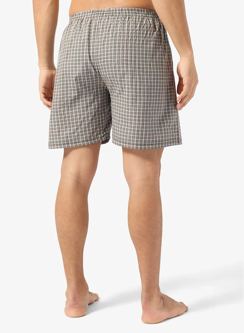 Seventy Five Basics  Woven Boxer of 2 Pack for Men | Best Price UAE